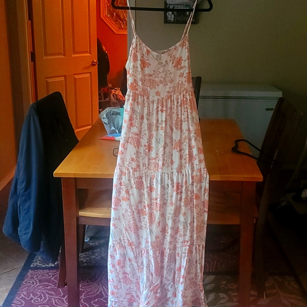 Beautiful long gauzy summer dress
